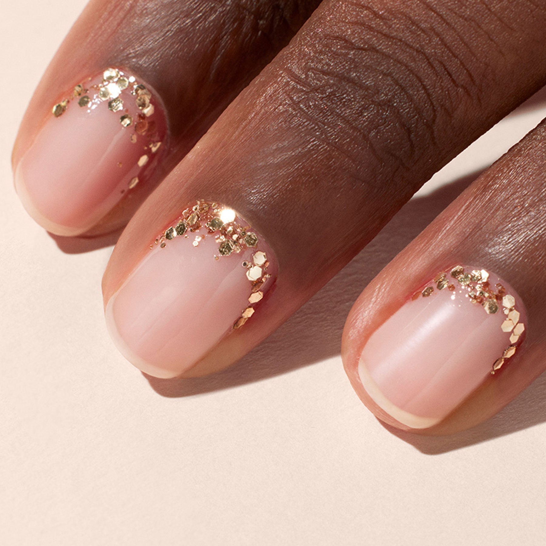 Paillettes biodégradables Rose Gold