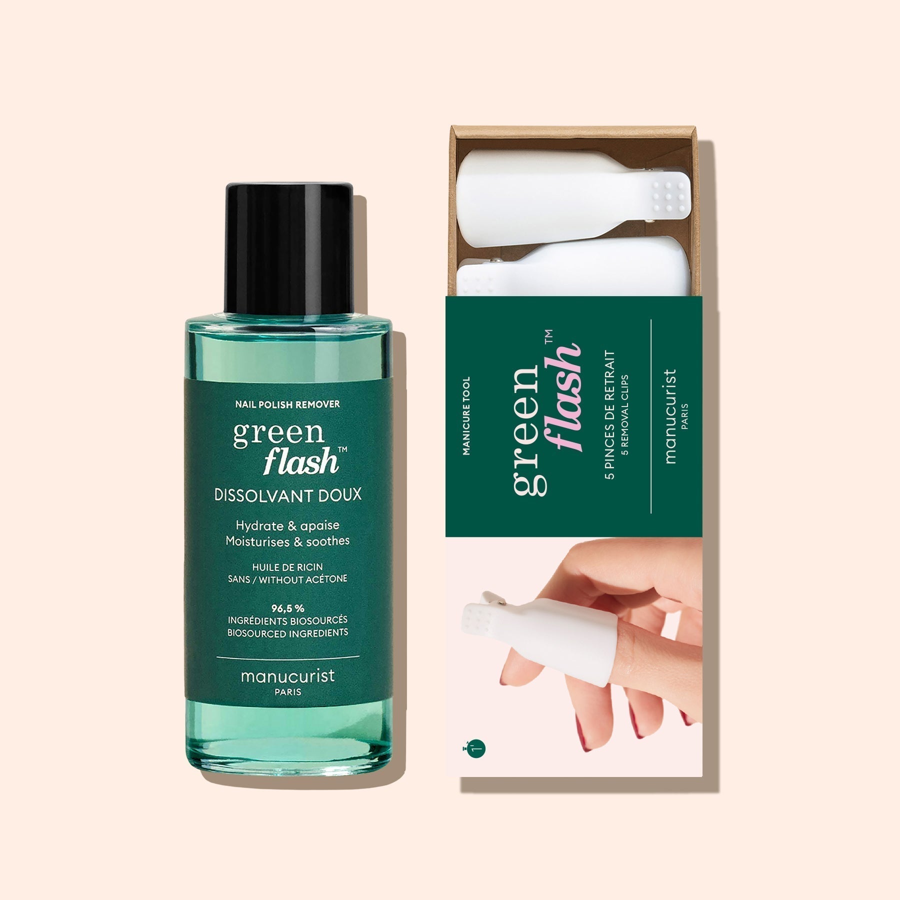 Dissolvant Doux Green Flash™