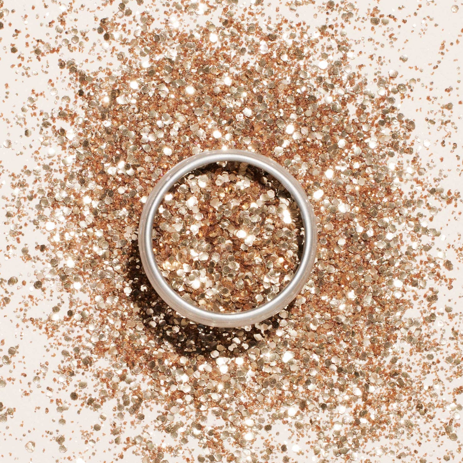 Paillettes biodégradables Rose Gold